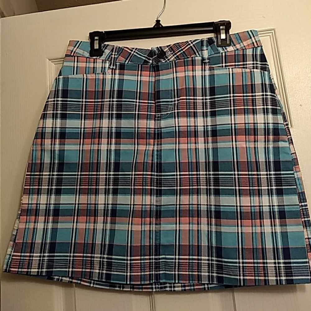 DONATED Riders by Lee sport skirt plaid nwot